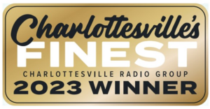 Charlottesvilles Finest 2023 Gold Logo